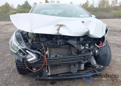 2021 Nissan Versa Sv Xtronic Cvt z USA, uszkodzony, nr VIN 3N1CN8EV5ML913222